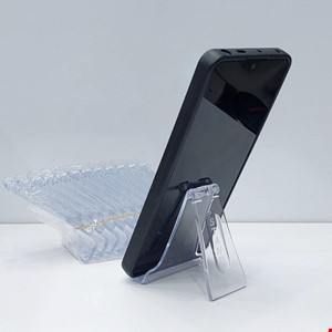 هولدر استند ویترینی شیشه ای شفاف بسته 12 عددی