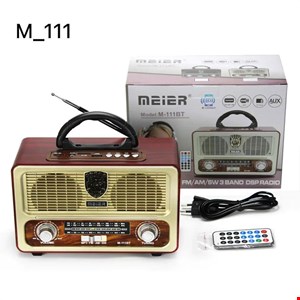 اسپیکر رادیویی MEIER مدل M-111BT